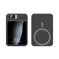Magnetische Power Bank Schwarz