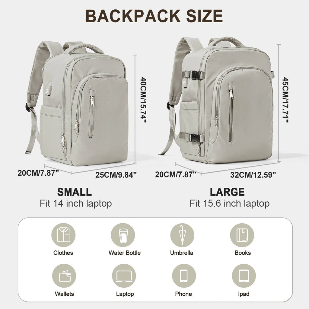 Laptop Rucksack für Damen – Grosses Volumen – Bild 3 | LuxeStyle