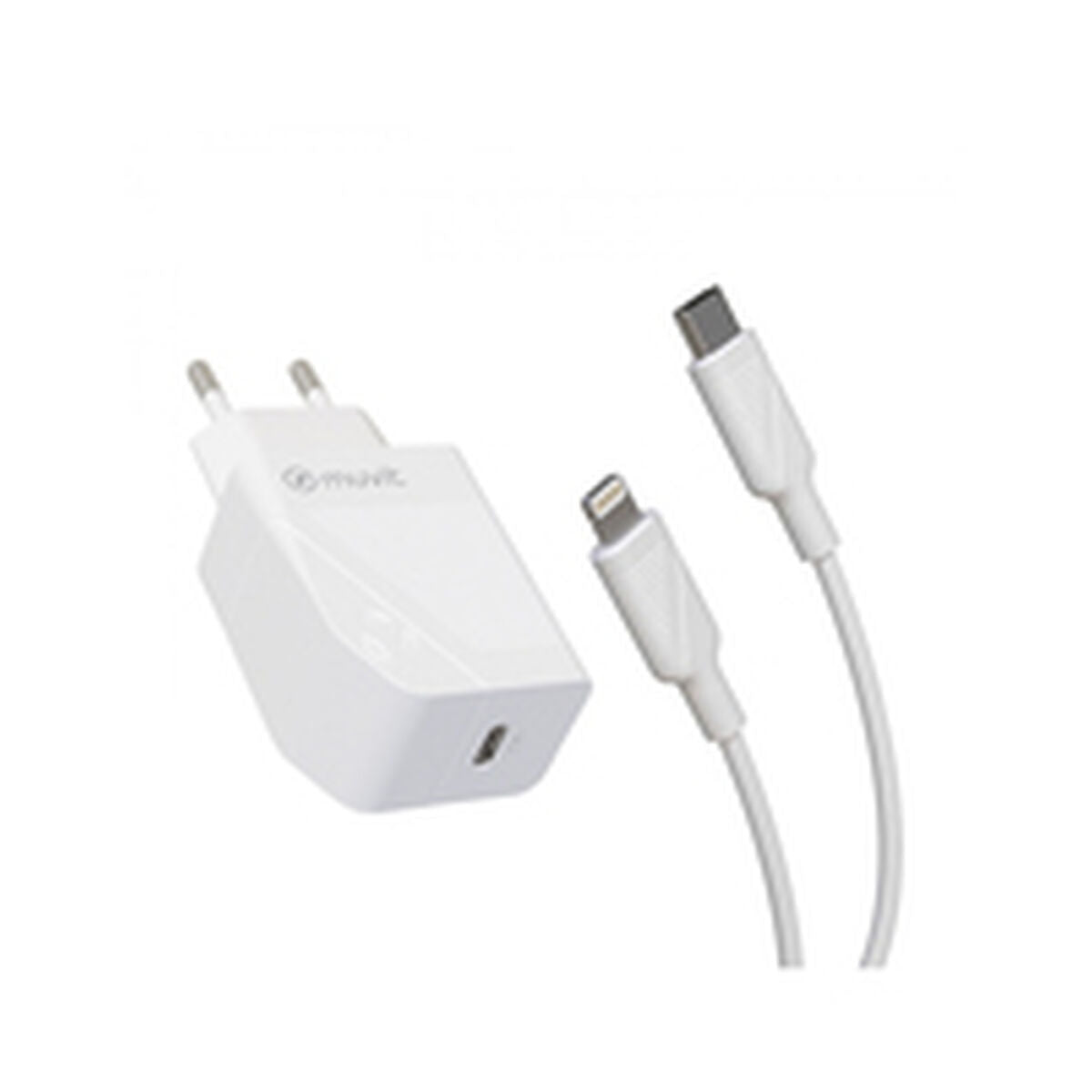 Wandladegerät Muvit Weiß 20 W