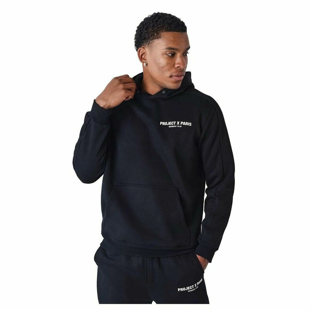 Herren Sweater mit Kapuze Project X Paris PROJECT HOODIE 2422052 Schwarz – LuxeStyle Schweiz