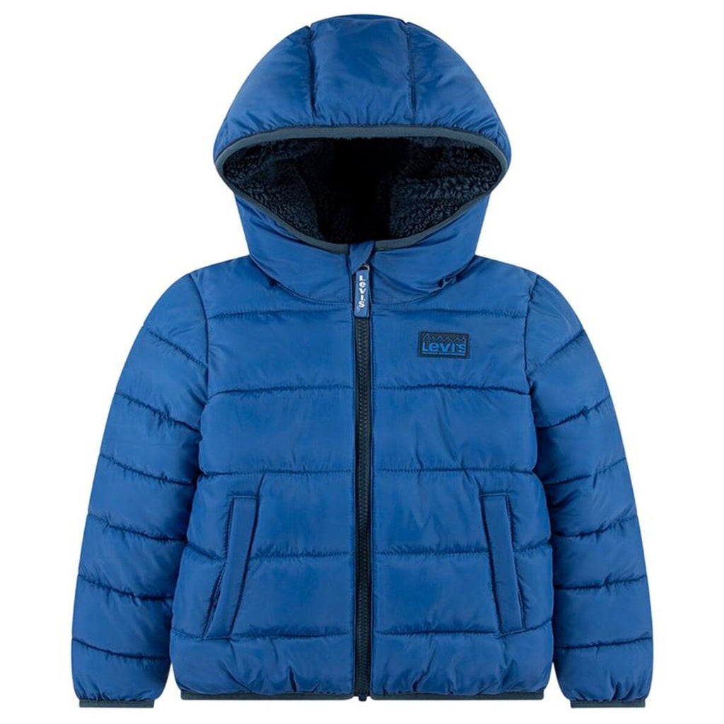 Jacke Levi's Lvb Sherpa Lined Mdwt Puffer Blau