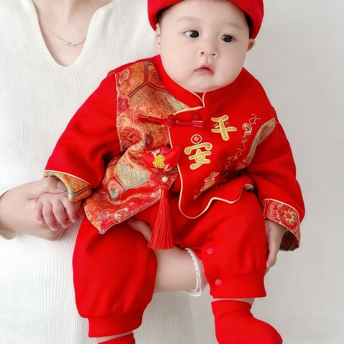 Baby Strampler mit Fleece-Futter – Bild 2 | LuxeStyle
