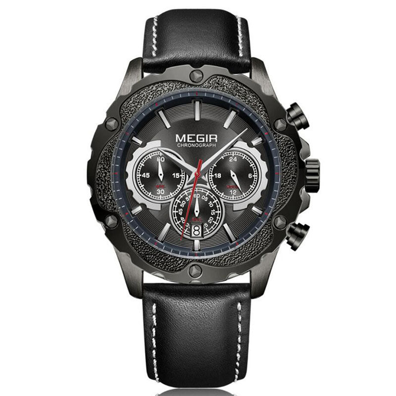 Multifunktionale Sport-Chronograph Quarzuhr – Bild 4 | LuxeStyle