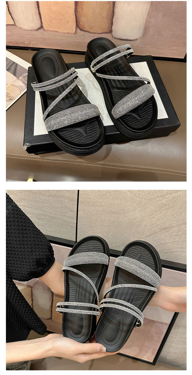 Rhinestone Two-way Sandalen – Bild 8 | LuxeStyle
