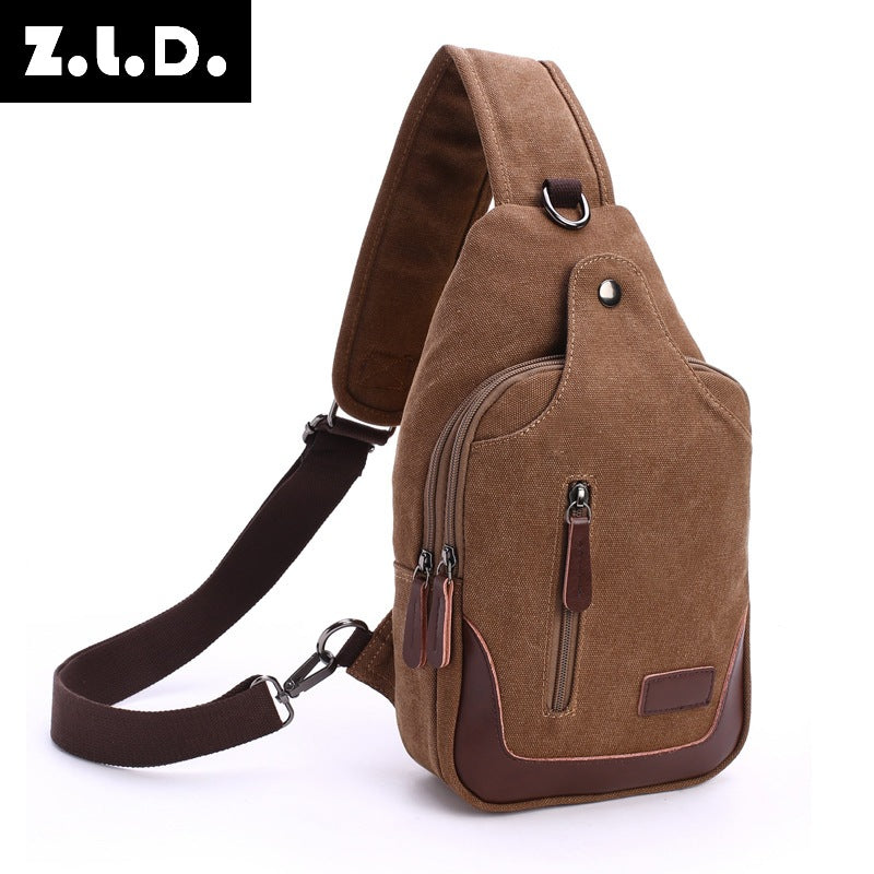 Herren Umhängetasche aus Canvas – Bild 5 | LuxeStyle