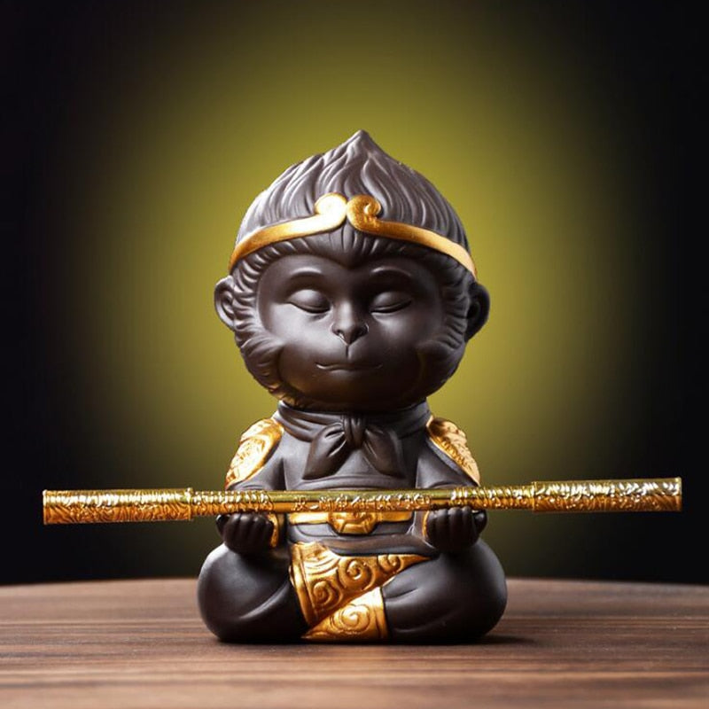 Teetier Affenkönig aus Keramik – Bild 9 | LuxeStyle