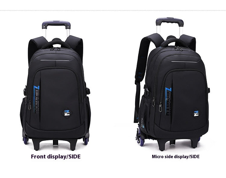 Trolley-Schulrucksack mit Rollen