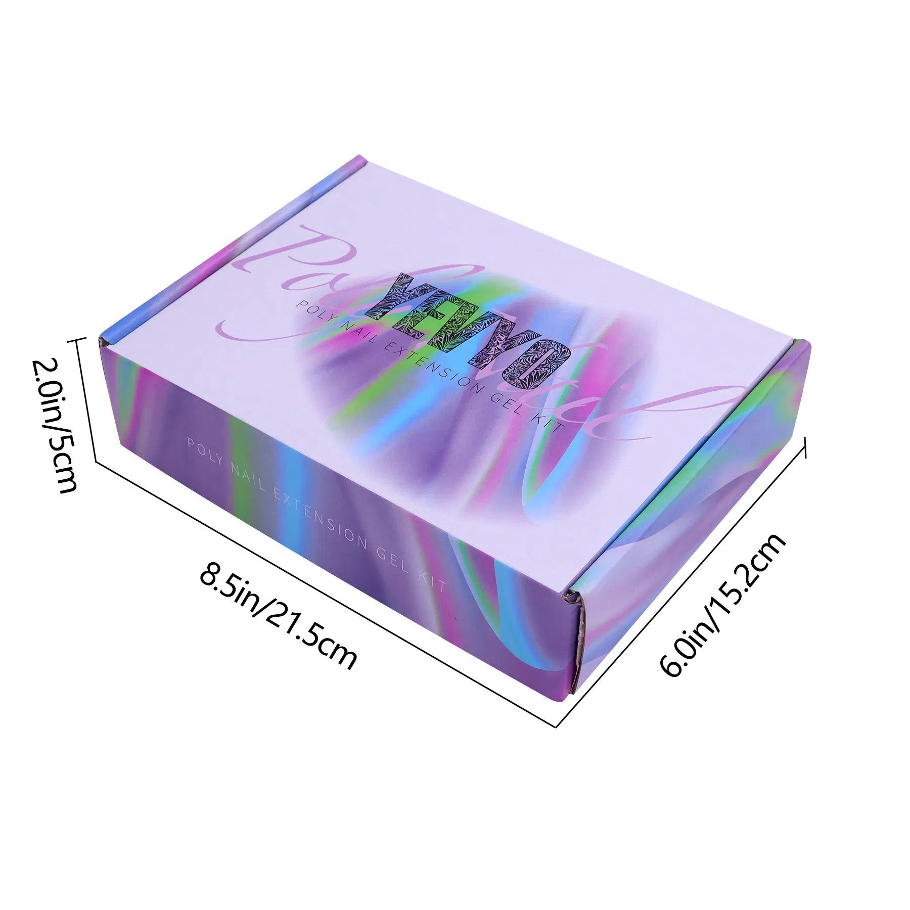 Polygel-Nagelset «Komplett» 6-tlg + UV-Lampe