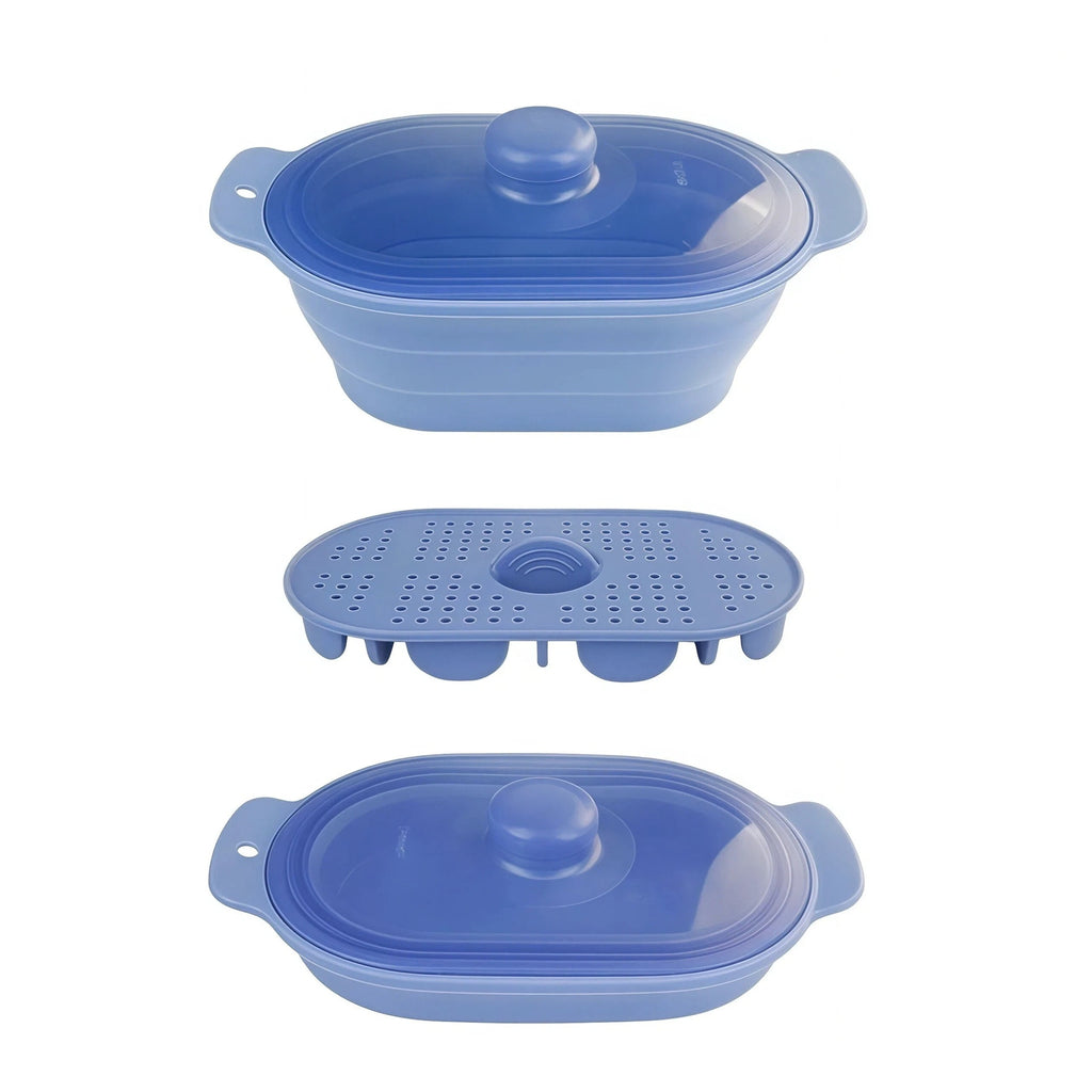 Faltbarer Silikon-Dampfgarer – Bild 10 | LuxeStyle