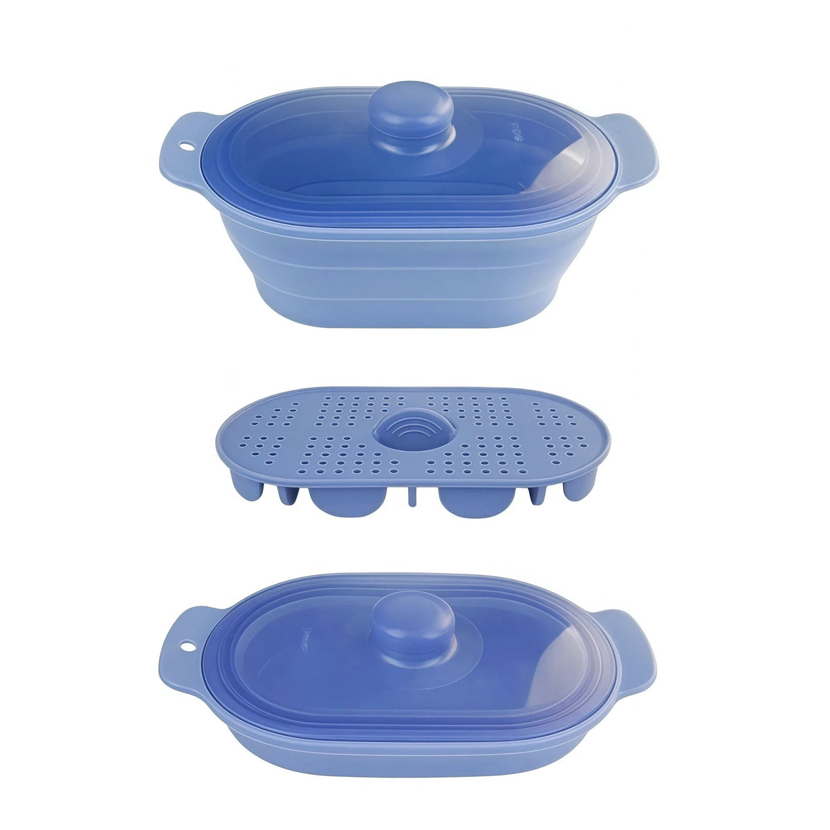 Faltbarer Silikon-Dampfgarer – Bild 10 | LuxeStyle