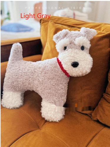 Plüsch Schnauzer Schlüsselanhänger