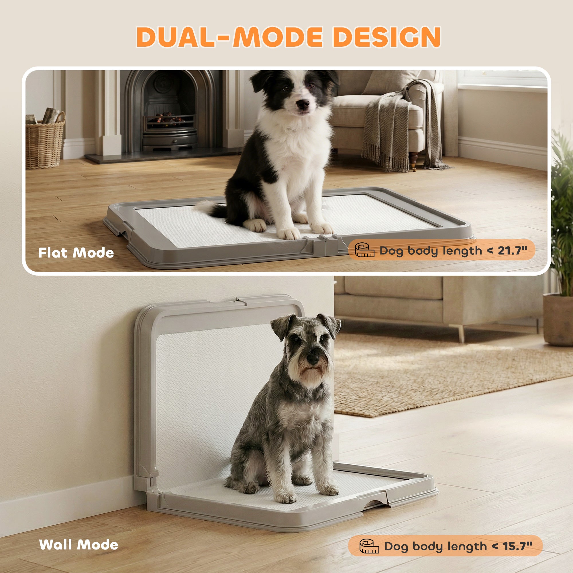 Faltbarer Pee Pad Halter für Hunde