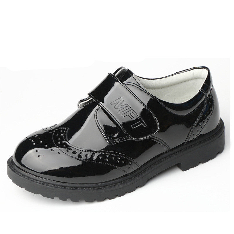 Leder-Halbschuhe für Jungen