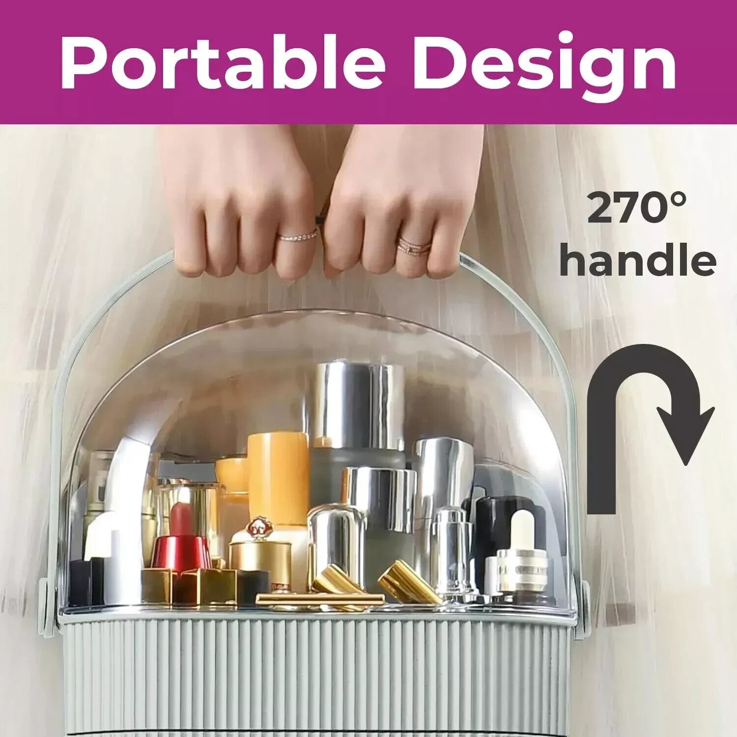 XL Make-up Organizer mit Schubladen