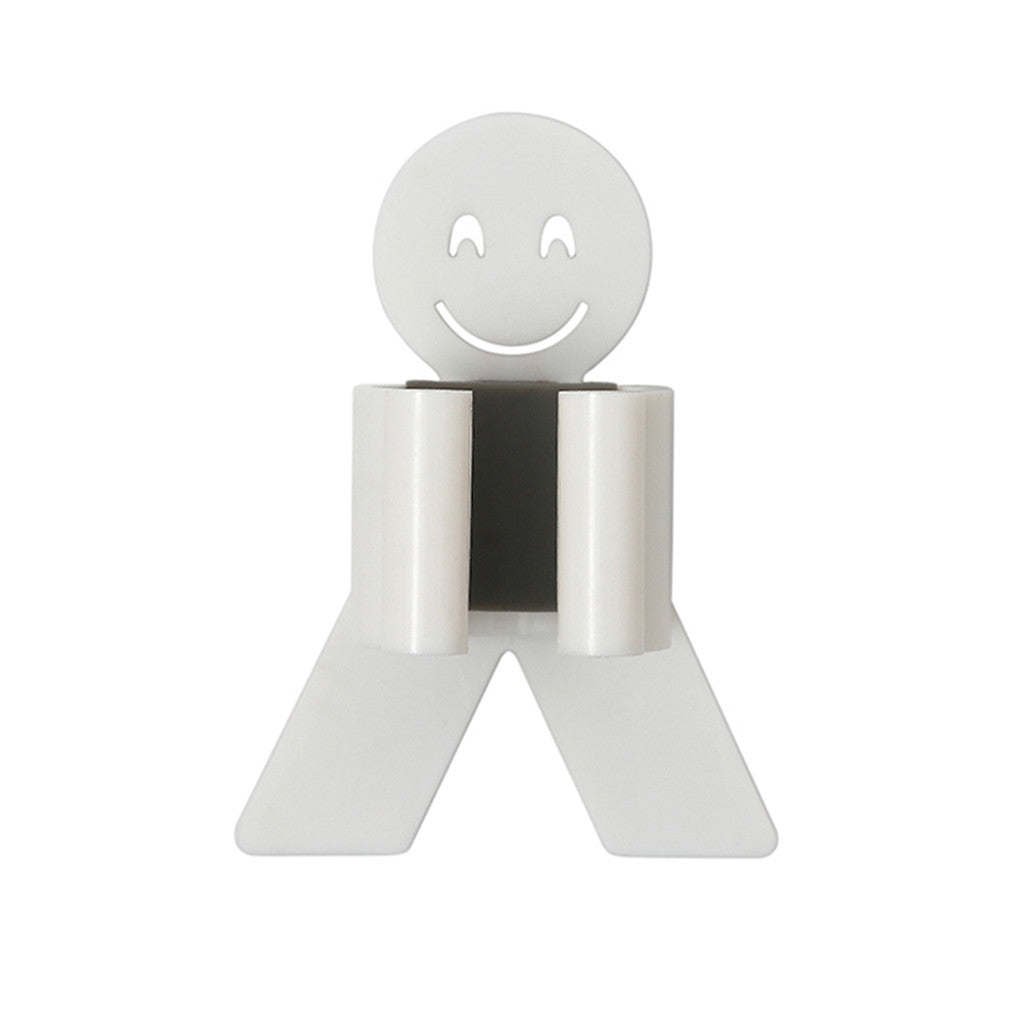 Toilettenbürstenhalter – weiss/silbergrau – Bild 4 | LuxeStyle