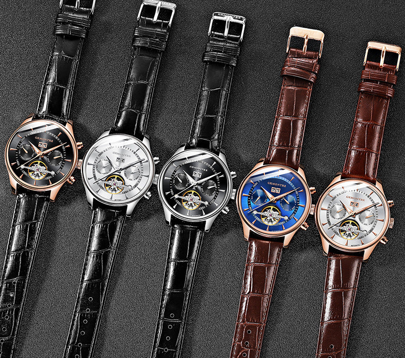 GRMONTRE Mechanische Automatikuhr für Herren – Bild 4 | LuxeStyle