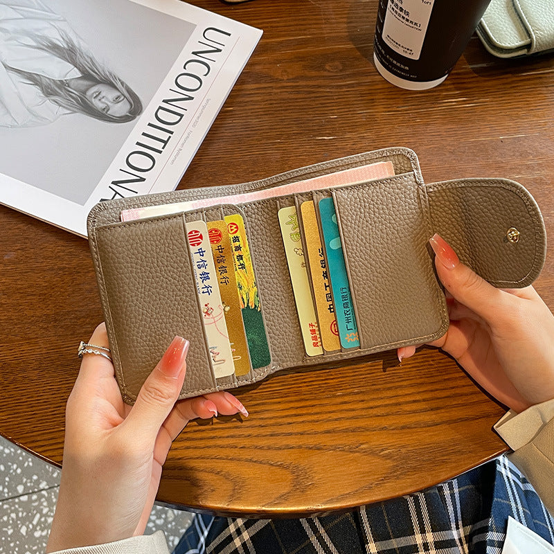 Kurzwallet aus Vollschale | LuxeStyle