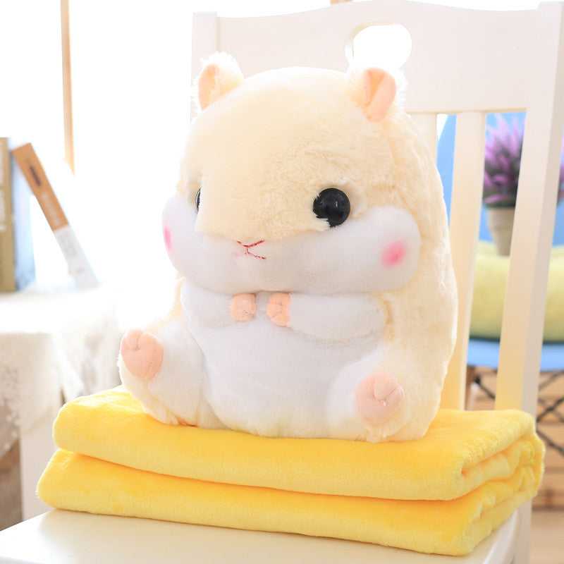 Hamster Kissen und Decke, 2-in-1 – Bild 4 | LuxeStyle