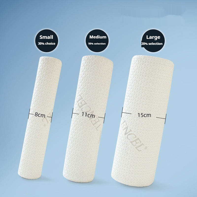 Rundes Nackenkissen aus Memory Foam