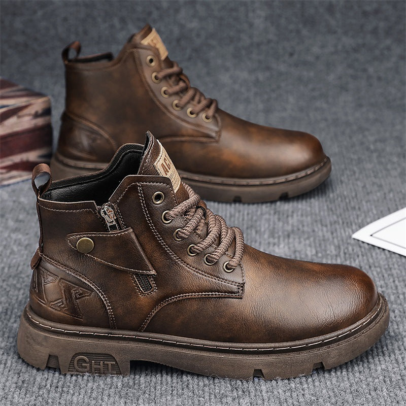 Retro Britische Martin Boots für Herren