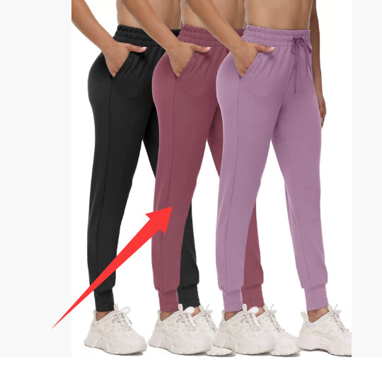 Hochtaillierte Leisure Yogahose Damen