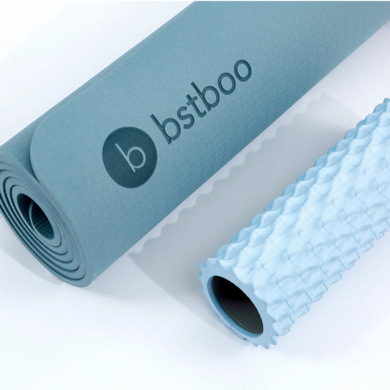 Yogamatte für Frauen, 8mm dick, 185x80cm – Bild 14 | LuxeStyle