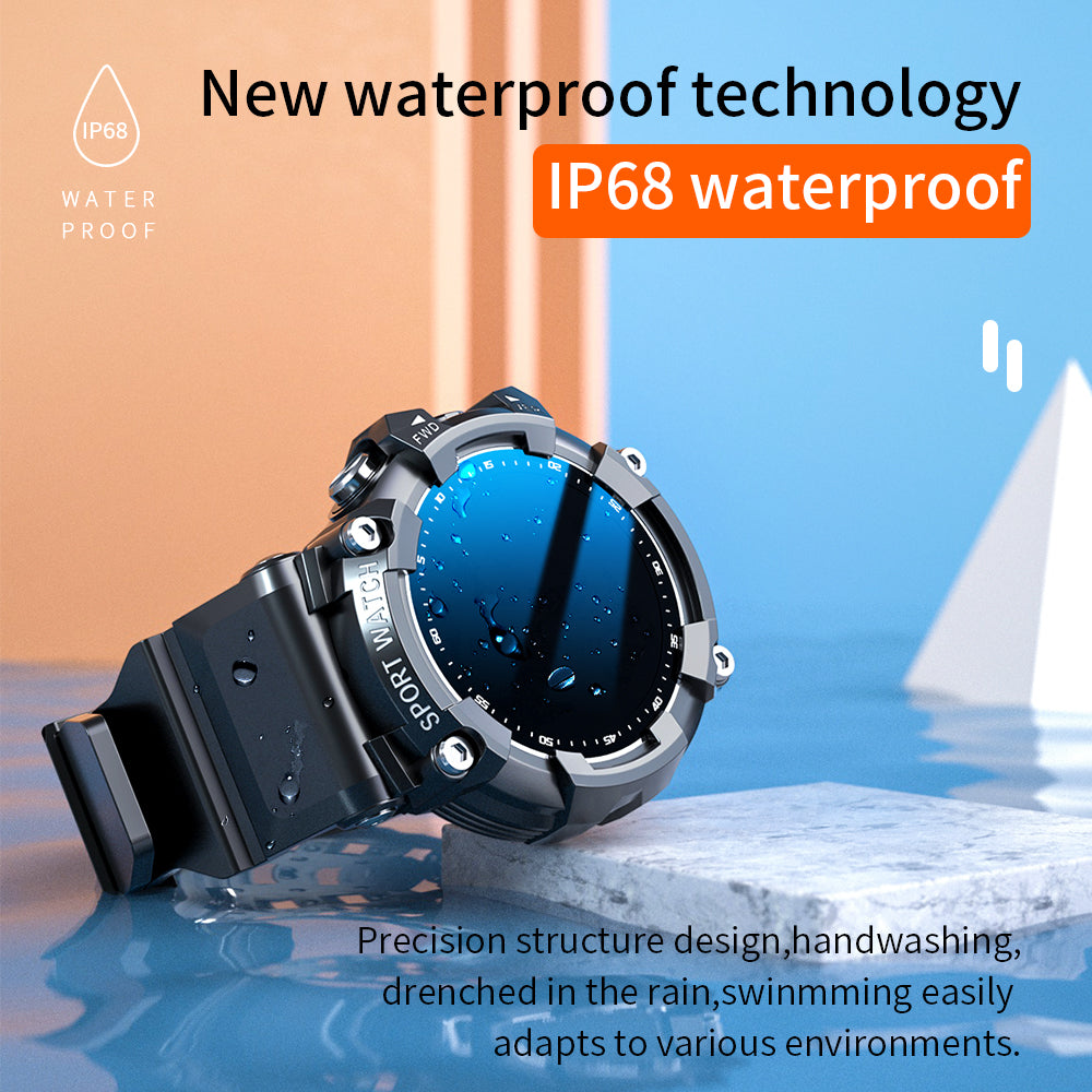 Wasserdichte Smartwatch mit Bluetooth und Sportfunktionen – Bild 7 | LuxeStyle