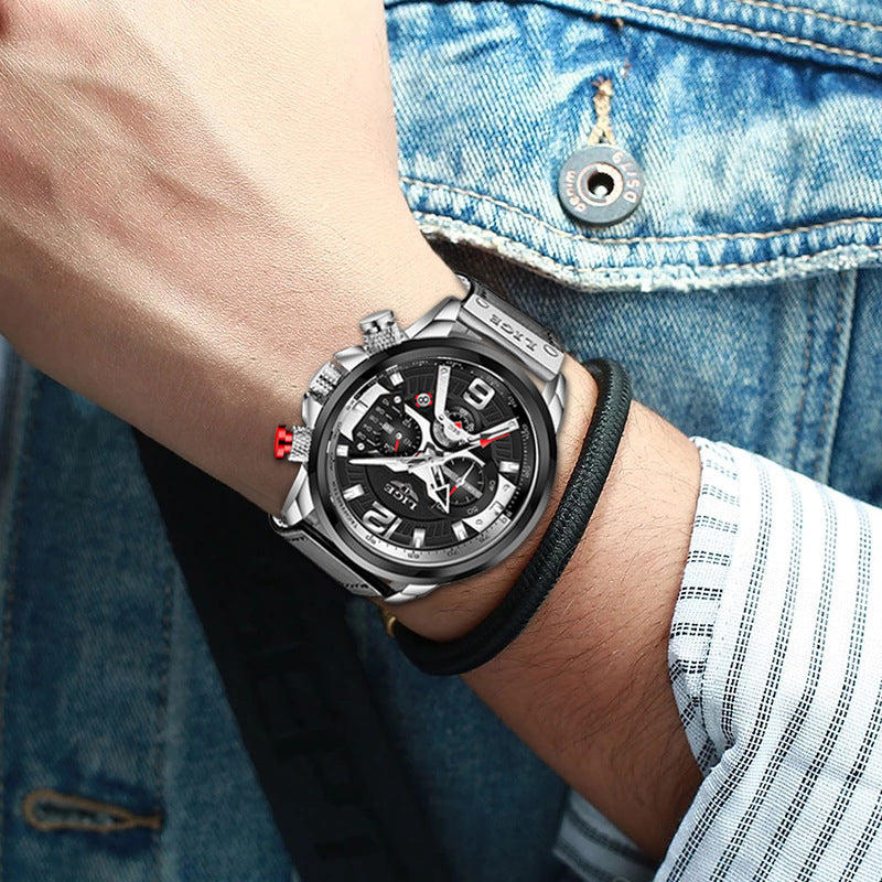 Uhr mit Quarzwerk, 48 mm, 14 mm Dicke – Bild 3 | LuxeStyle