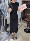 Rückenfreies ärmelloses Bodycon Kleid – Bild 7 | LuxeStyle