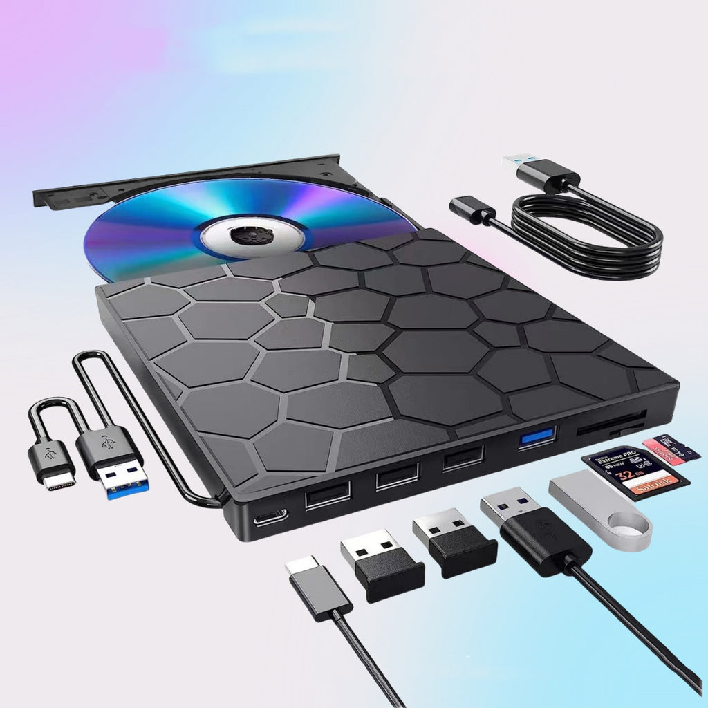 Externes Multifunktions-CD-Laufwerk