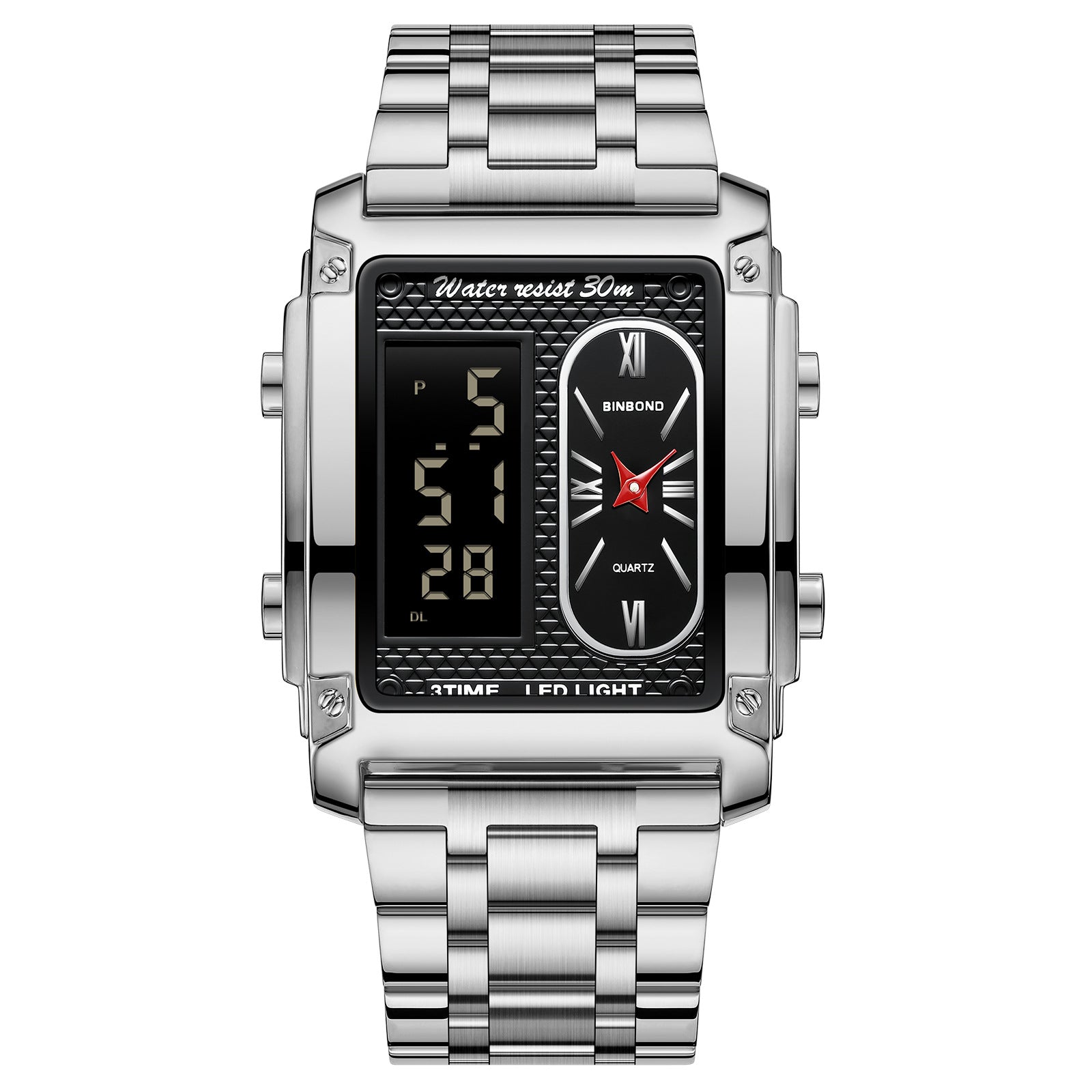 Herrenuhr Stahl