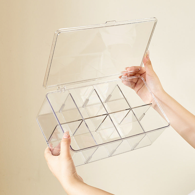 8-Fächer Teebeutel-Box mit Deckel