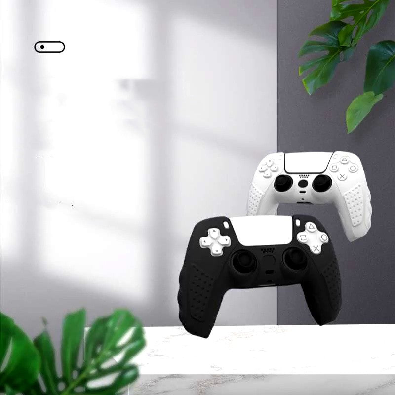 PS5 Controller Silikon-Schutzhülle mit Stick-Caps