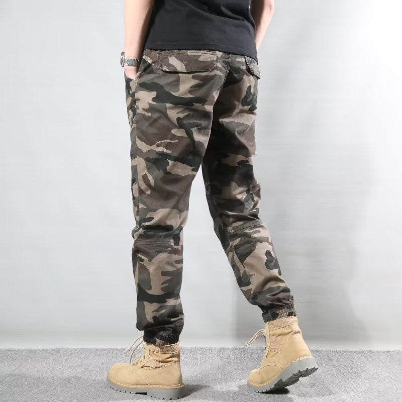 Camo-Hosen für Herren, retro-stylish