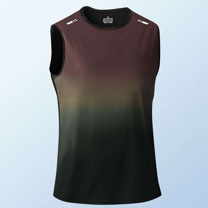 Ärmelloses T-Shirt für Outdoor-Training, Fitness & Basketball