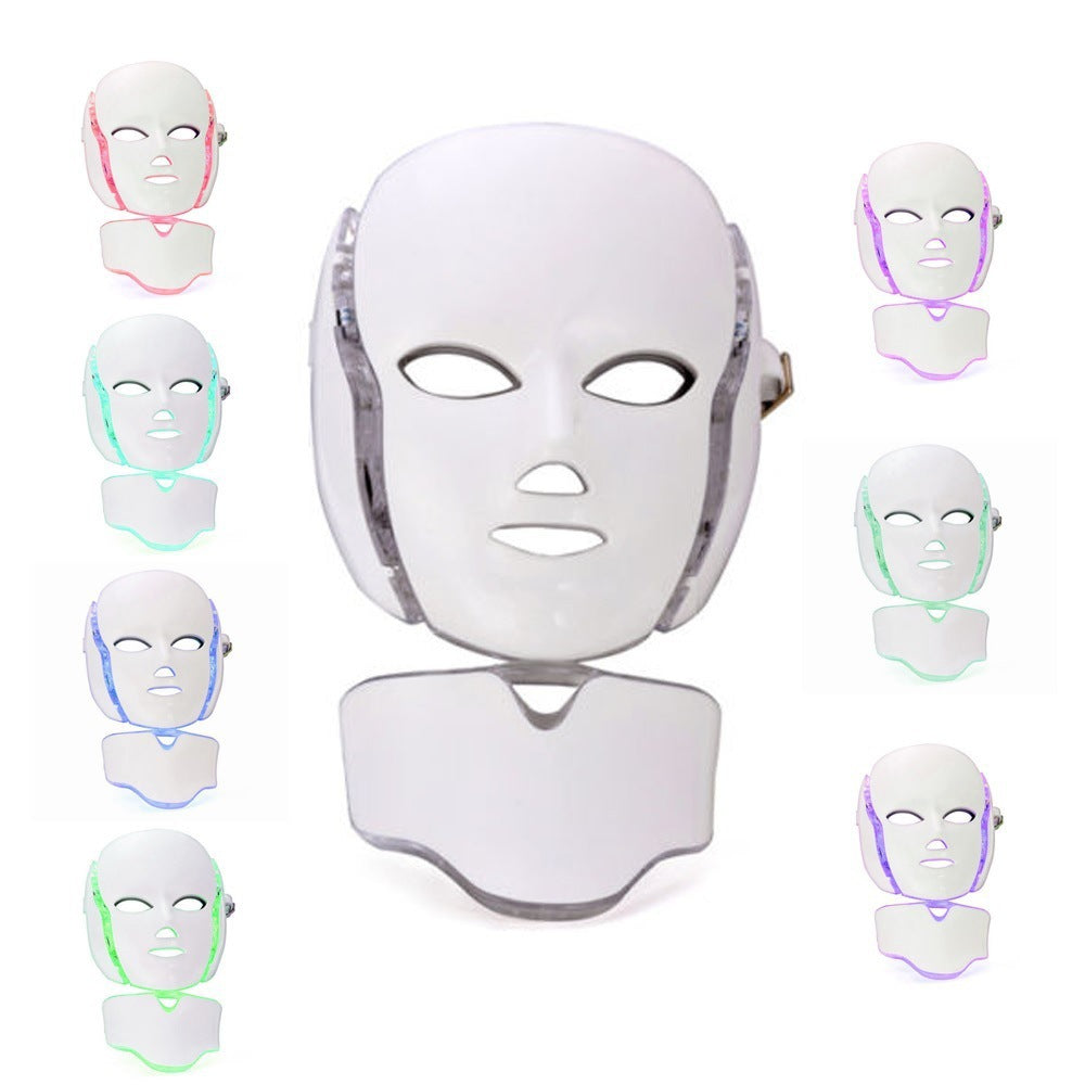 7-Farben LED Lichttherapie Maske