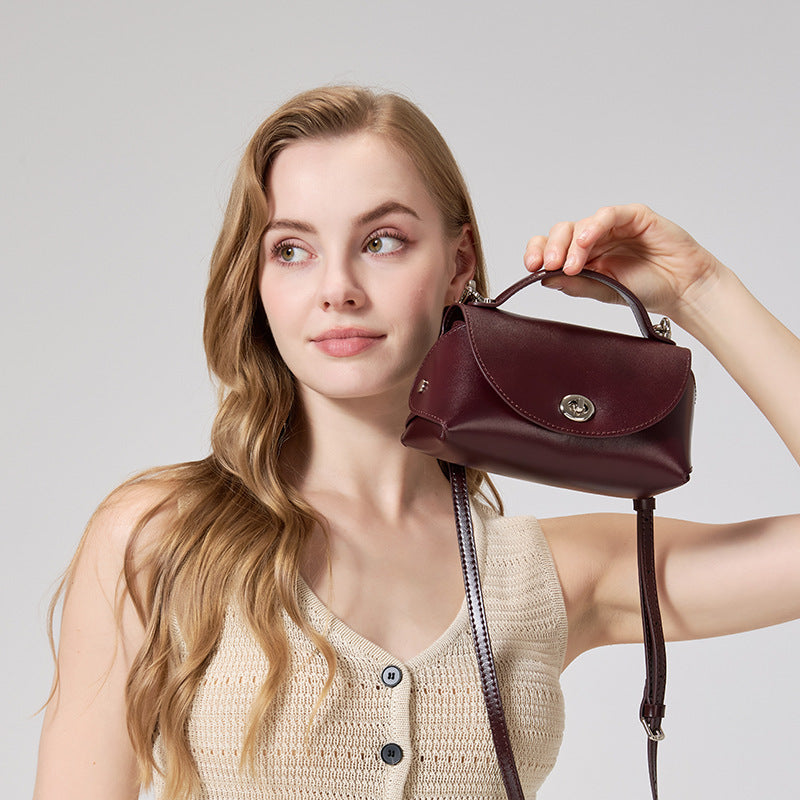 Elegante Leder-Tasche