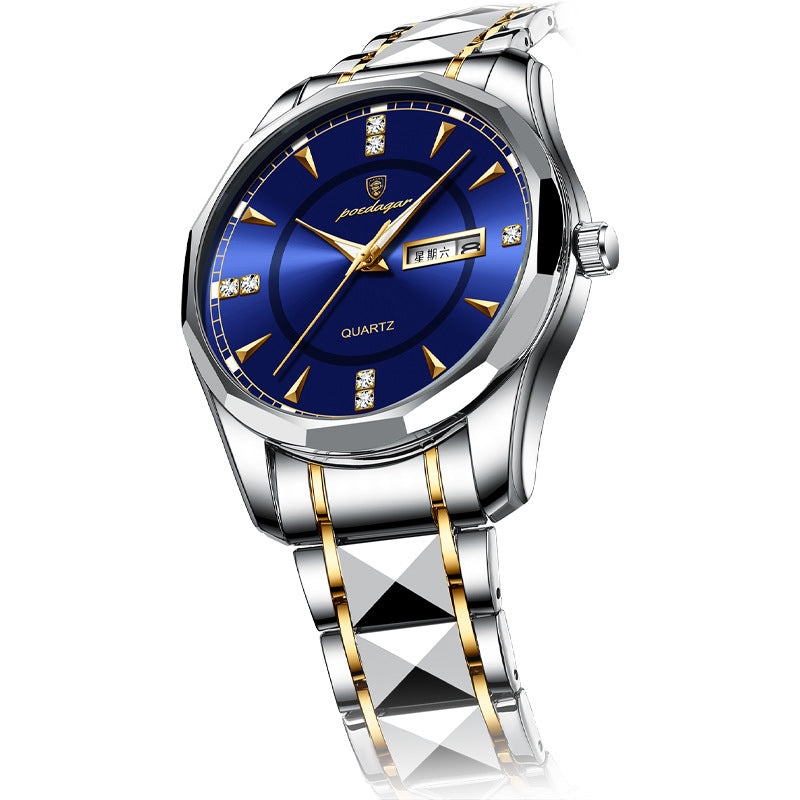 Wasserdichte Business-Herrenuhr aus Wolframstahl – Bild 5 | LuxeStyle