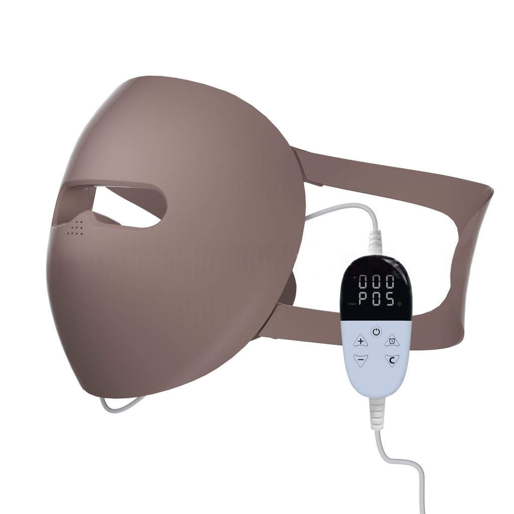 3D Rotlicht Silikon-Gesichtsmaske