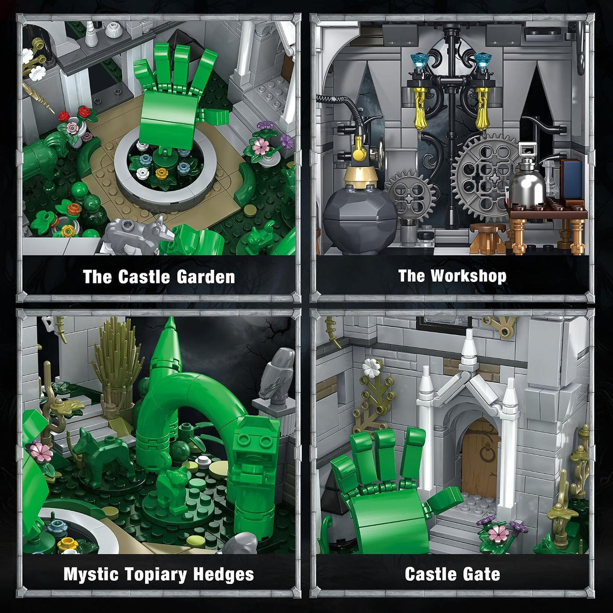 Geheimnisvolles Gothic Schloss Bausatz – Bild 5 | LuxeStyle