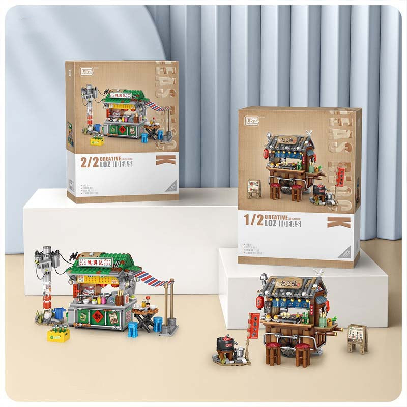 Hongkonger Imbiss-Strassenbild Puzzle-Bausteine – Bild 3 | LuxeStyle