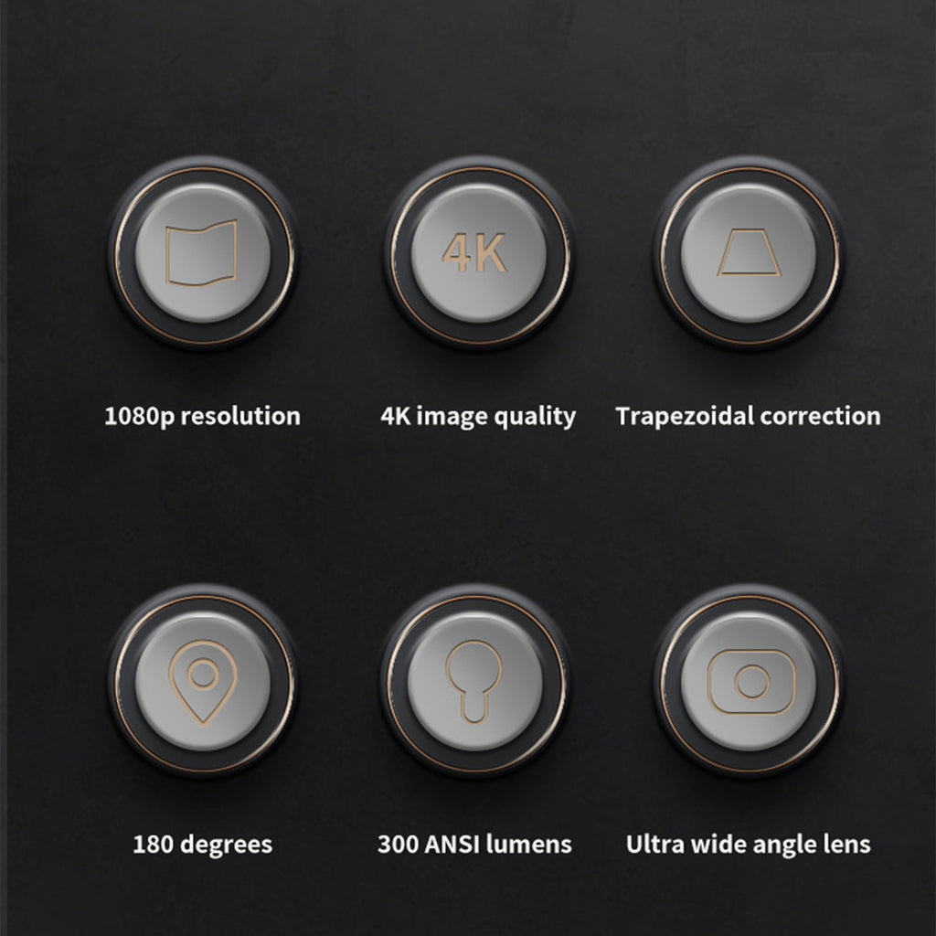 Mini-Beamer «CineHome» · WLAN HD-Projektor