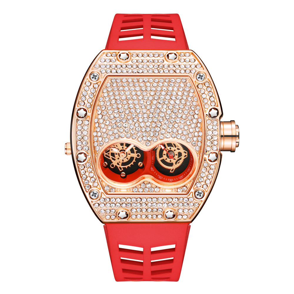 Quarz-Herrenuhr „Fashion Diamond Personality“ – Bild 7 | LuxeStyle