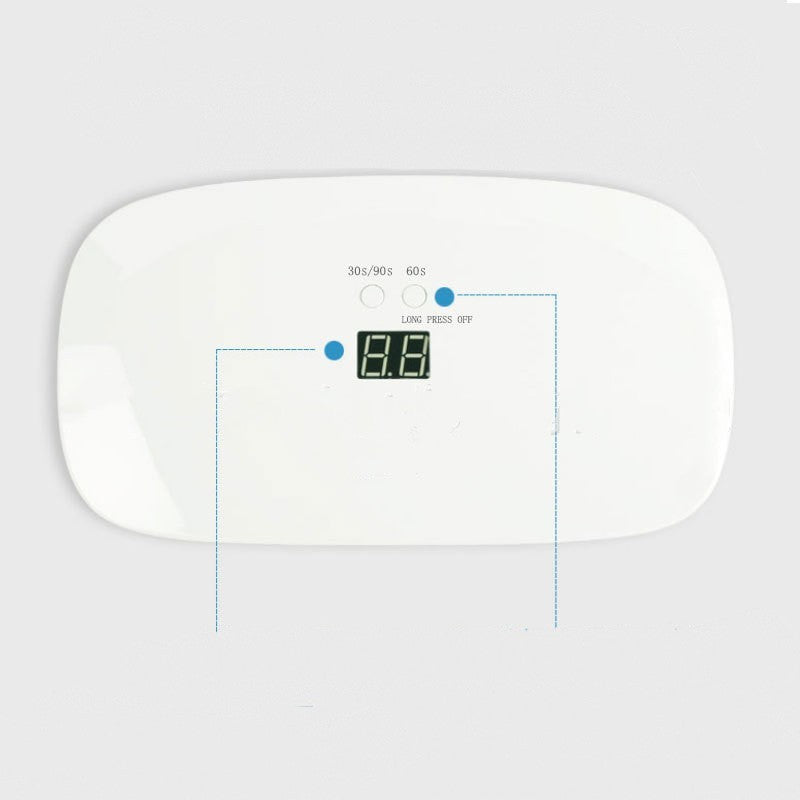 24W UV/LED Nagellampe, faltbar & wiederaufladbar – Ansicht 3