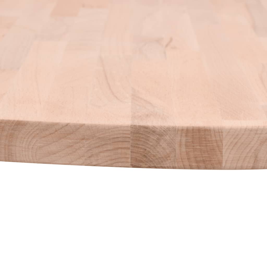 Tischplatte Ø60 cm, Buche Massivholz