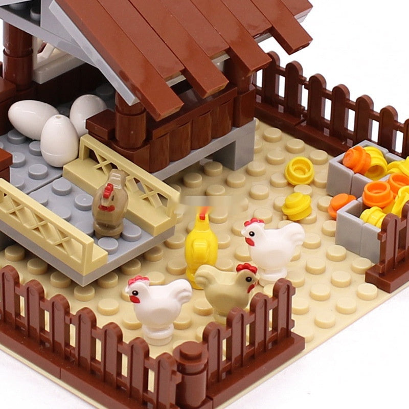 Bauklötze Tierfarm-Szene Zubehör-Set – Bild 1 | LuxeStyle