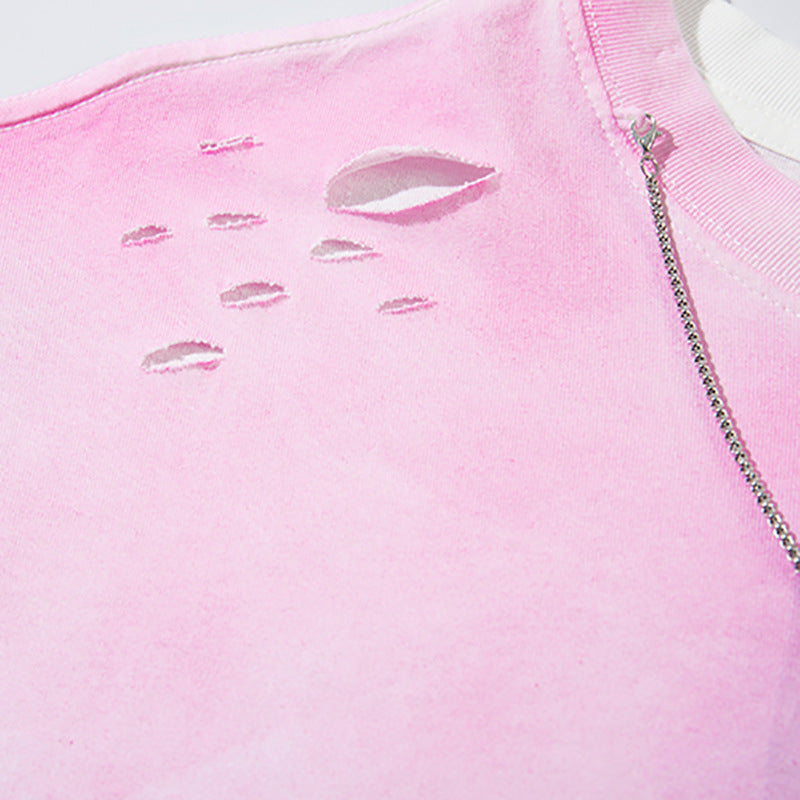 Langarm-Shirt mit Farbverlauf – Bild 5 | LuxeStyle