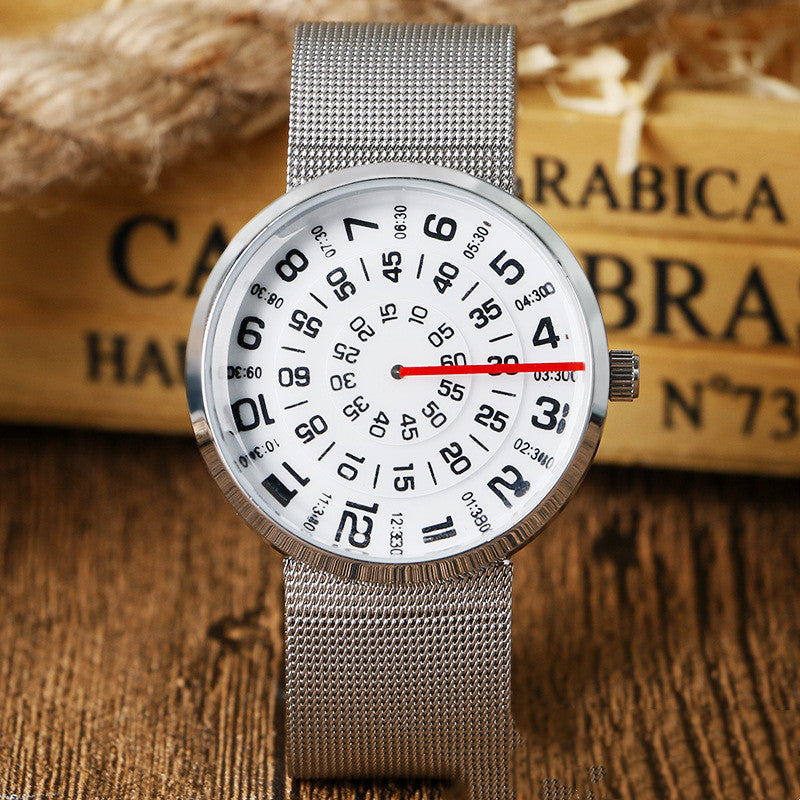 Herren Armbanduhr mit Milanaise-Armband – Bild 6 | LuxeStyle
