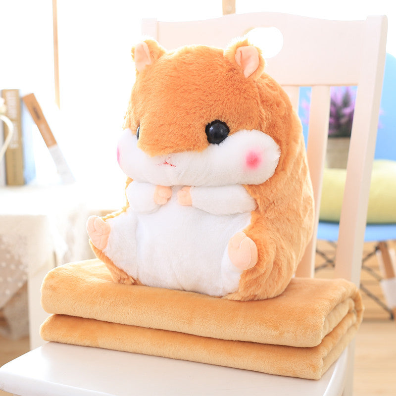 Hamster Kissen und Decke, 2-in-1 – Bild 3 | LuxeStyle