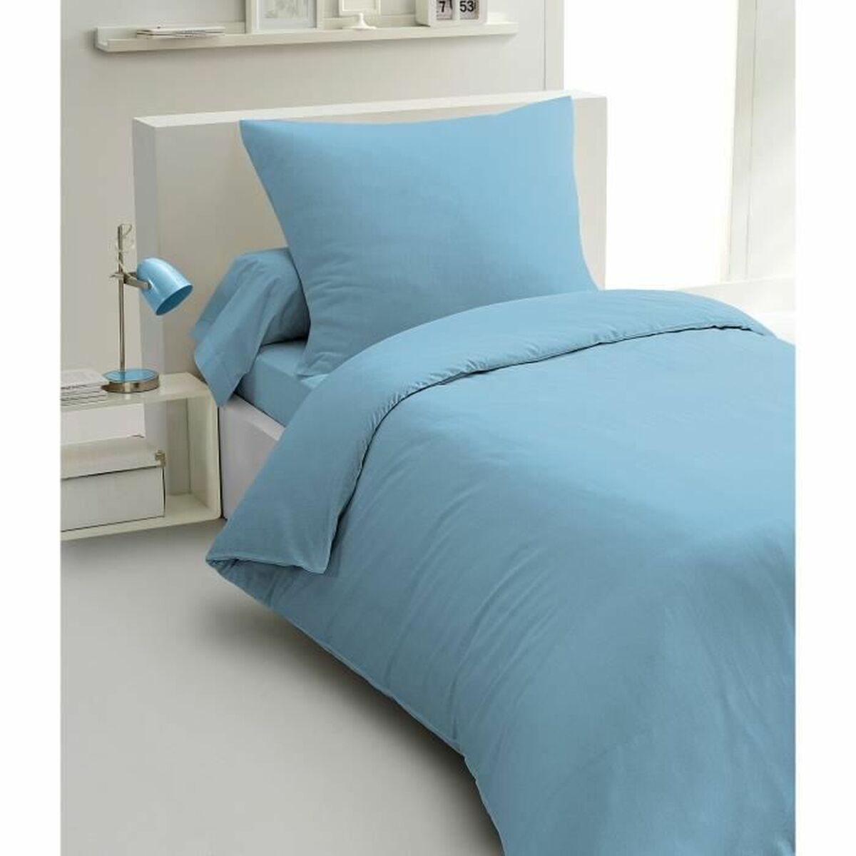 Bettwäsche-Set «Home Linge Passion» Himmelblau